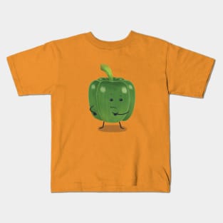 Green pepper Kids T-Shirt